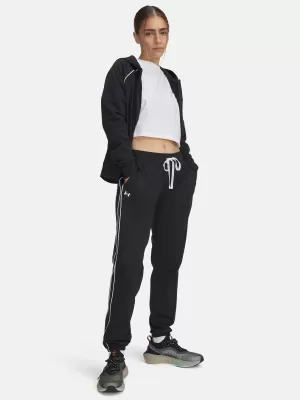 Női szett UNDER ARMOUR UA RIVAL TRICOT TRACKSUIT HD 6001966-001 FEKETE