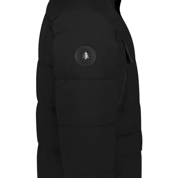  Férfi téli kabát NORDBLANC FYRN NBWJM8257 FEKETE 
