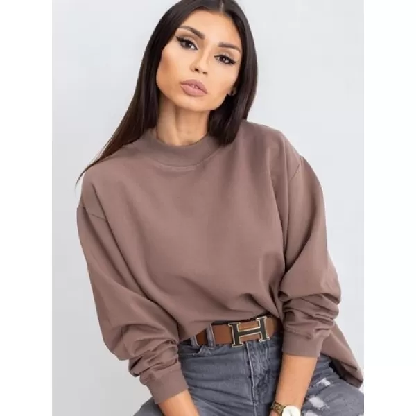  Női pulóver BASIC FEEL GOOD RV-BL-5185.92P BARNA 