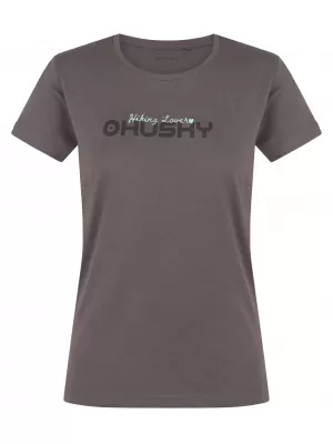Női póló HUSKY TEE HIKE L SZÜRKE