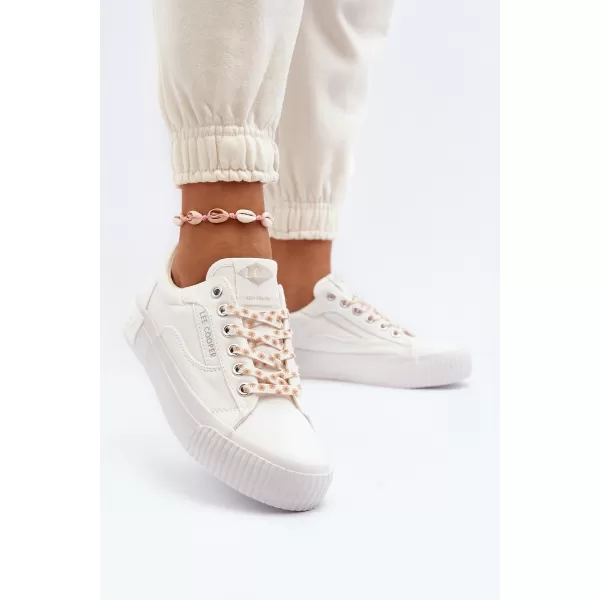  Női tornacipő LEE COOPER LCW-24-31-2170 FEHÉR 