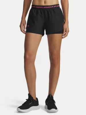 Női rövidnadrág UNDER ARMOUR TECH PLAY UP 2IN1 SHORTS 1389895-002 FEKETE