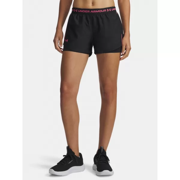  Női rövidnadrág UNDER ARMOUR TECH PLAY UP 2IN1 SHORTS 1389895-002 FEKETE 