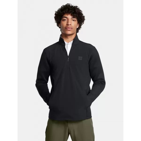  Férfi pulóver UNDER ARMOUR UA DRIVE PRO STORM HYB HZ 1387118-001 FEKETE 