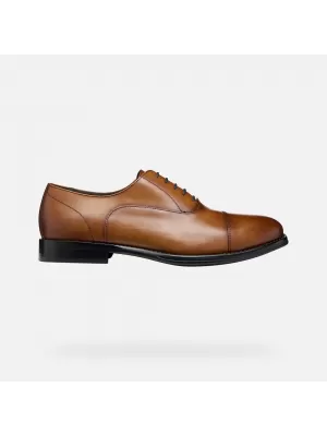 Férfi ruha cipő GEOX BARBERIGO G014410 BARNA