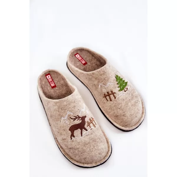  Női papucs BIG STAR KK276016 BÉZS Big Star Shoes 