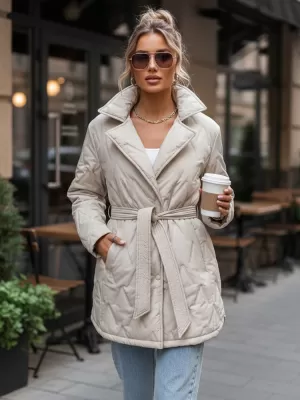 Női kabát DSTREET TY5587 FEHÉR