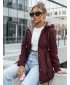 Női kabát DSTREET TY5349 BURGUNDIA