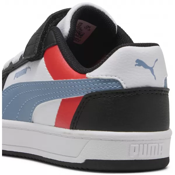  Gyerekcipők PUMA CAVEN 2.0 BLOCK AC+ PS 394462-17 PUMA FEHÉR/HIDEG KÉK/FEKETE 