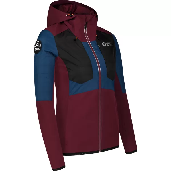  Női kabát NORDBLANC OPENING NBWJL8329 BURGUNDIA 