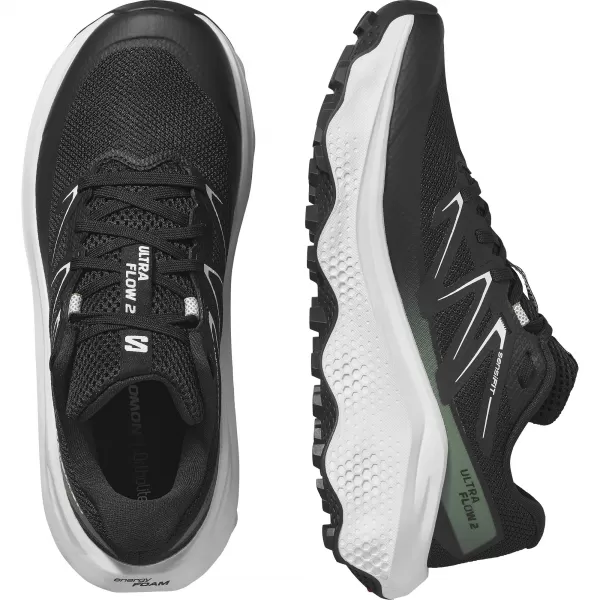  Női cipők SALOMON ULTRA FLOW 2 W L47883700 FEKETE/FEHÉR/AGAVÉ ZÖLD 