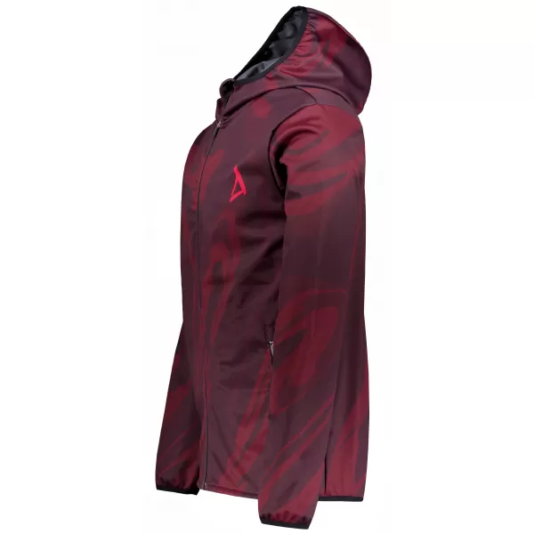  Férfi prémium softshell kabát ALTISPORT VOJ/ALM072JACK01 BOR/VÖRÖS 