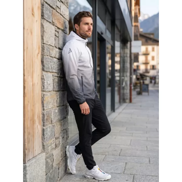  Férfi prémium softshell kabát ALTISPORT VOJ/ALM126JACK01 FEKETE-FEHÉR 