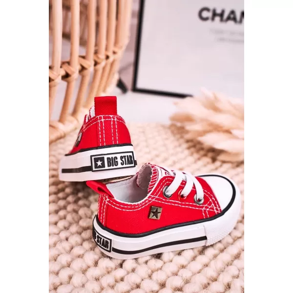  Gyermek tornacipő BIG STAR HH374196 RED Big Star Shoes 