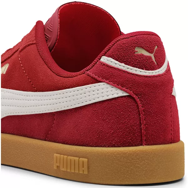  Csizma PUMA CLUB II ERA SUEDE 400717-08 FORATRED/P.WHITE/ FORATRED/P.WHITE/PUMA GOLD 