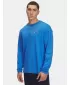 Férfi póló UNDER ARMOUR UA HWT MODERN SPORT OS LS 6004885-402 KÉK