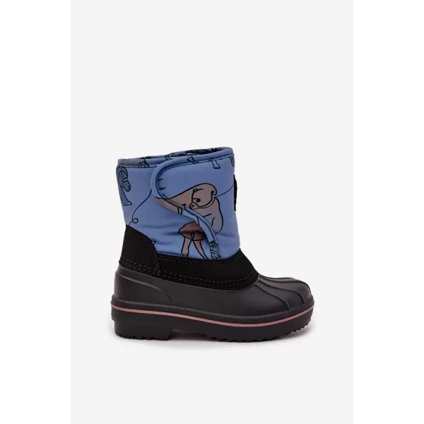  Gyermek hóemberek LEE COOPER LCJ-25-10-3774 FEKETE 