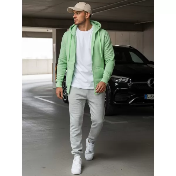  Férfi pulóver DSTREET BX5230 VILÁGOSZÖLD 
