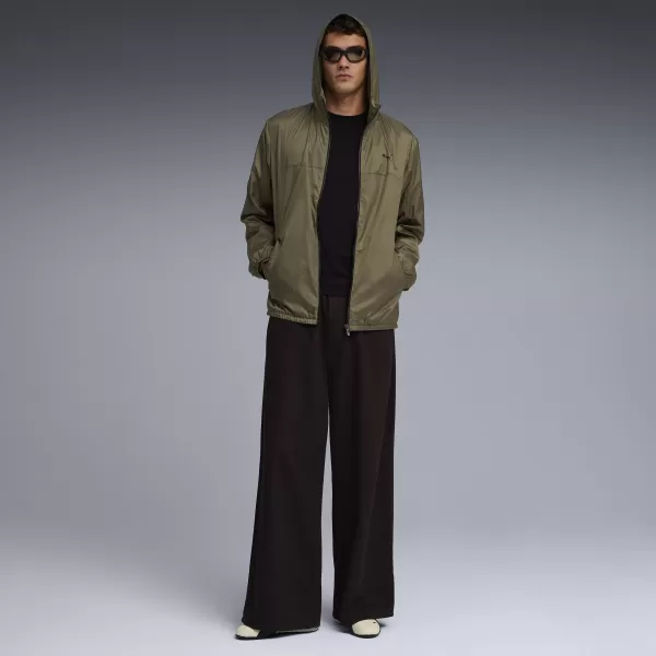  Férfi széldzseki PUMA ESS REGULAR WINDBREAKER 684625_81 LONDON ZÖLD 