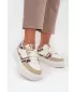 Női tornacipő BIG STAR SS274357 WHITE/BEGE Big Star Shoes