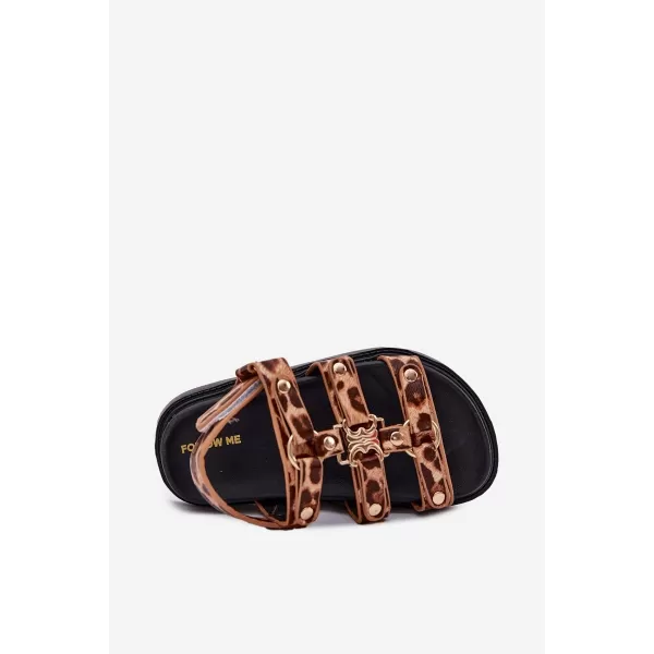  Gyermek szandál BOTO LUNESSA 38047 LEOPÁRD 