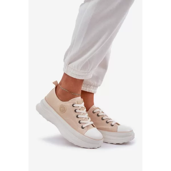  Női tornacipő BIG STAR NN274127 BÉZS Big Star Shoes 