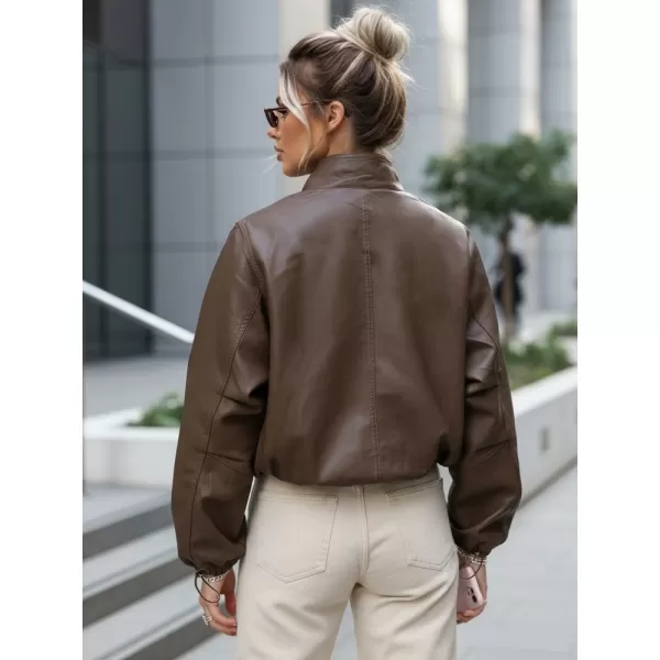  Női kabát DSTREET TY5596 BARNA 