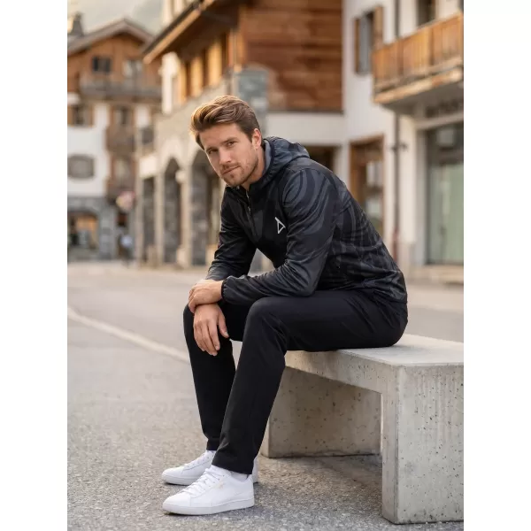  Férfi prémium softshell kabát ALTISPORT VOJ/ALM072JACK01 FEKETE 