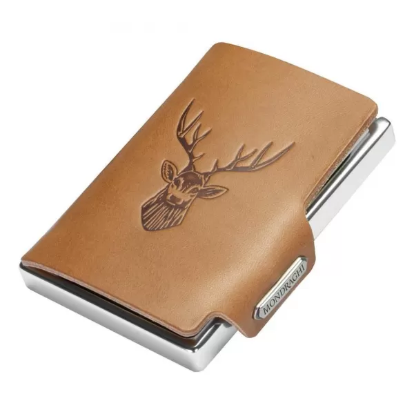  Pénztárca MONDRAGHI Silhouette Classic Deer KARAMELLA 