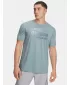 Férfi póló UNDER ARMOUR UA TEAM ISSUE WORDMARK SS 1329582-323 ZÖLD