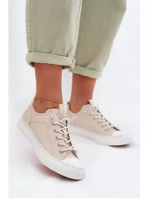 Női tornacipő BIG STAR TT274387 BÉZS Big Star Shoes