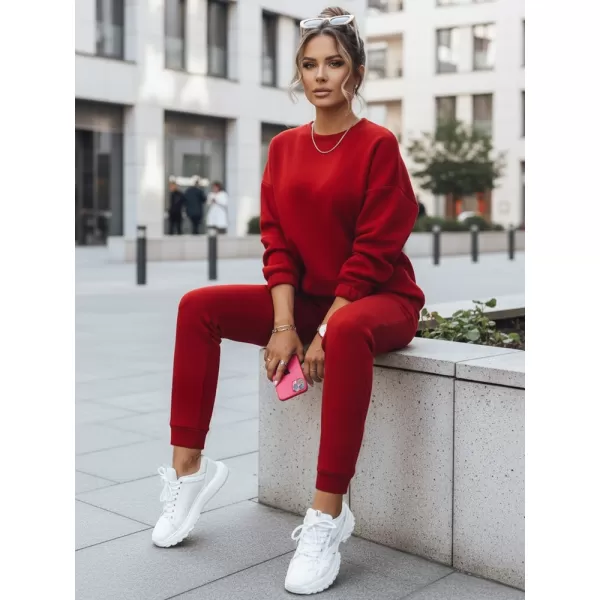  Női szett DSTREET AY0732 PIROS 