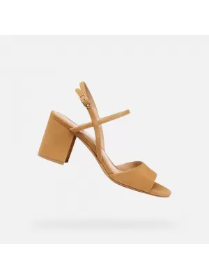 Női szandál GEOX VIRNILISA 65 S G013229 VILÁGOSBARNA