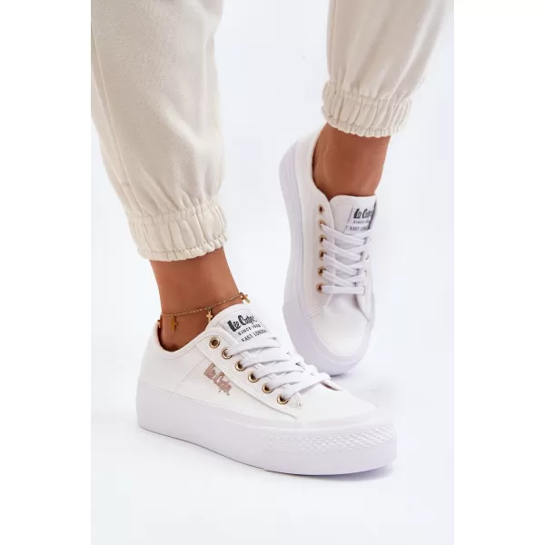  Női tornacipő LEE COOPER LCW-24-31-2725 FEHÉR 