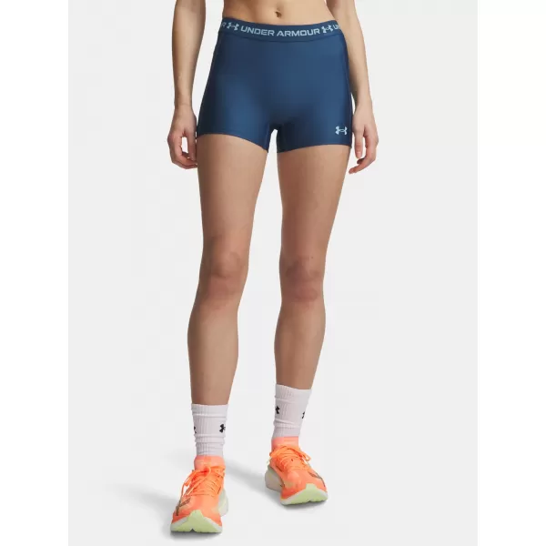  Női rövidnadrág UNDER ARMOUR HEATGEAR SHORTY 6010725-498 KÉK 