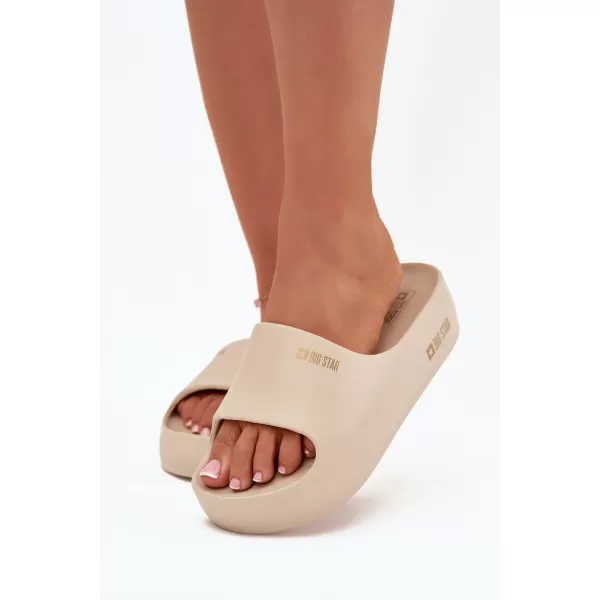  Női papucs BIG STAR SS274722 BÉZS Big Star Shoes 
