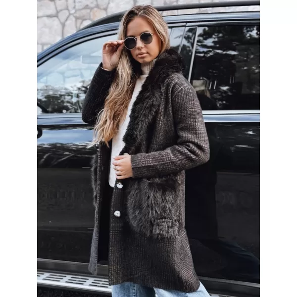  Női kabát DSTREET TY5229 FEKETE 
