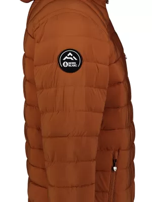 Férfi téli kabát NORDBLANC SCREE NBWJM8262 BARNA