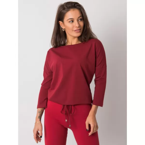  Női blúz BASIC FEEL GOOD RV-BZ-4691.43P BURGUNDIA 