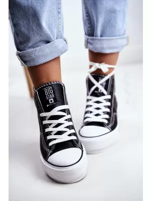 Női tornacipő BIG STAR GG274012 BLACK Big Star Shoes