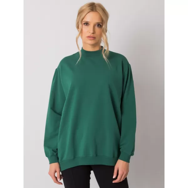  Női pulóver BASIC FEEL GOOD RV-BL-5185.90P SÖTÉTZÖLD 