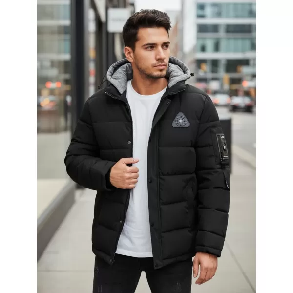 Férfi dzseki DSTREET TX5091 FEKETE 