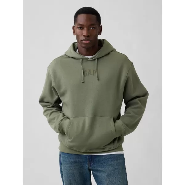  Férfi pulóver GAP OVERSIZED HOODIE PULLOVER 871808-03 MESCULEN ZÖLD 