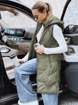 Női mellény DSTREET TY5264 ZÖLD