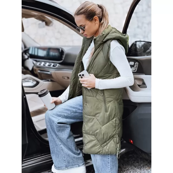 Női mellény DSTREET TY5264 ZÖLD 