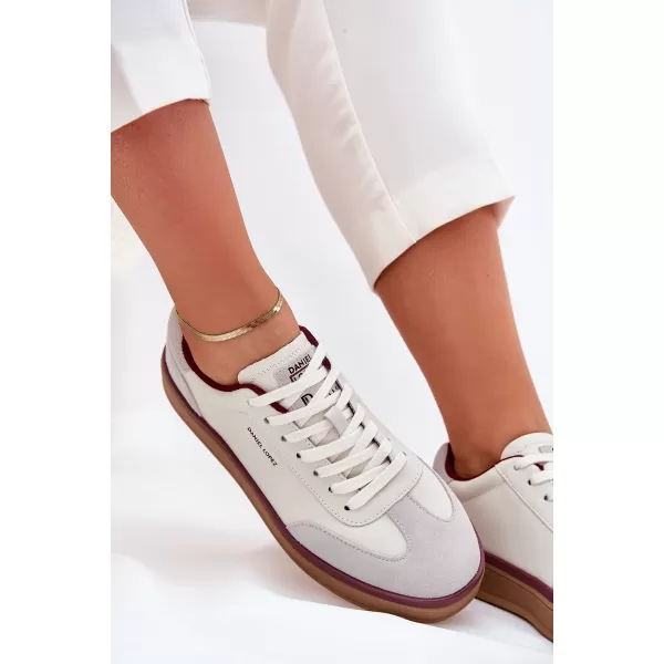  Női tornacipő LOPEZ JUST DARE SS2D4008 WHITE/GREY Daniel Lopez Just Dare 