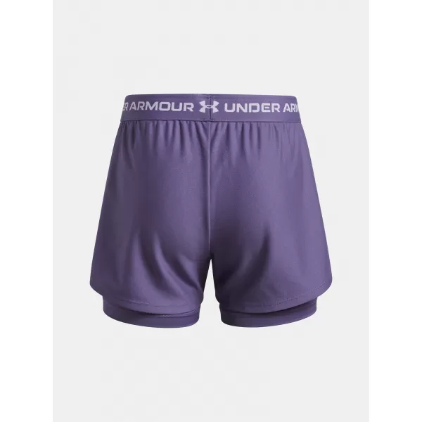  Lány rövidnadrág UNDER ARMOUR UA TECH PLAY UP 2N1 SHORT 6004985-520 LILA 