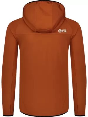 Férfi powerfleece pulóver NORDBLANC CREEK NBWFM8280 BARNA