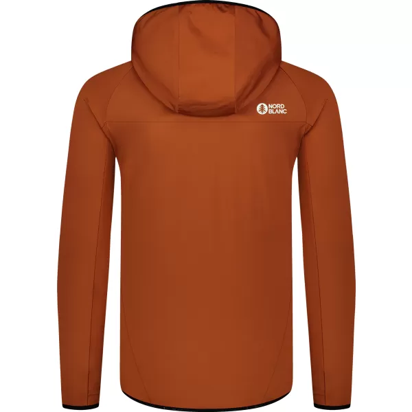  Férfi powerfleece pulóver NORDBLANC CREEK NBWFM8280 BARNA 