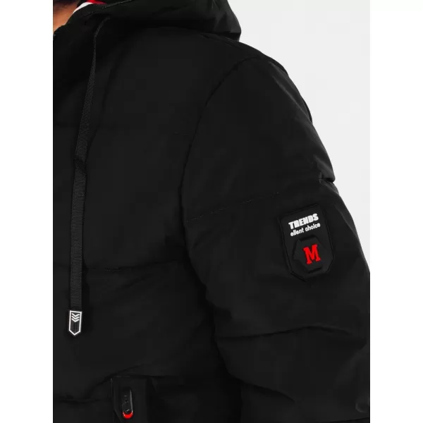  Férfi dzseki DSTREET TX5087 FEKETE 